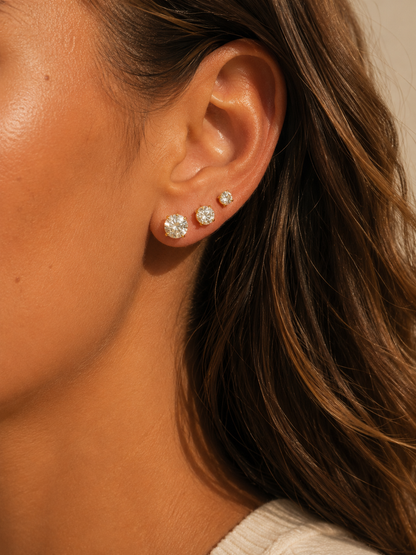Lot de 3 paires de boucles d’oreilles
