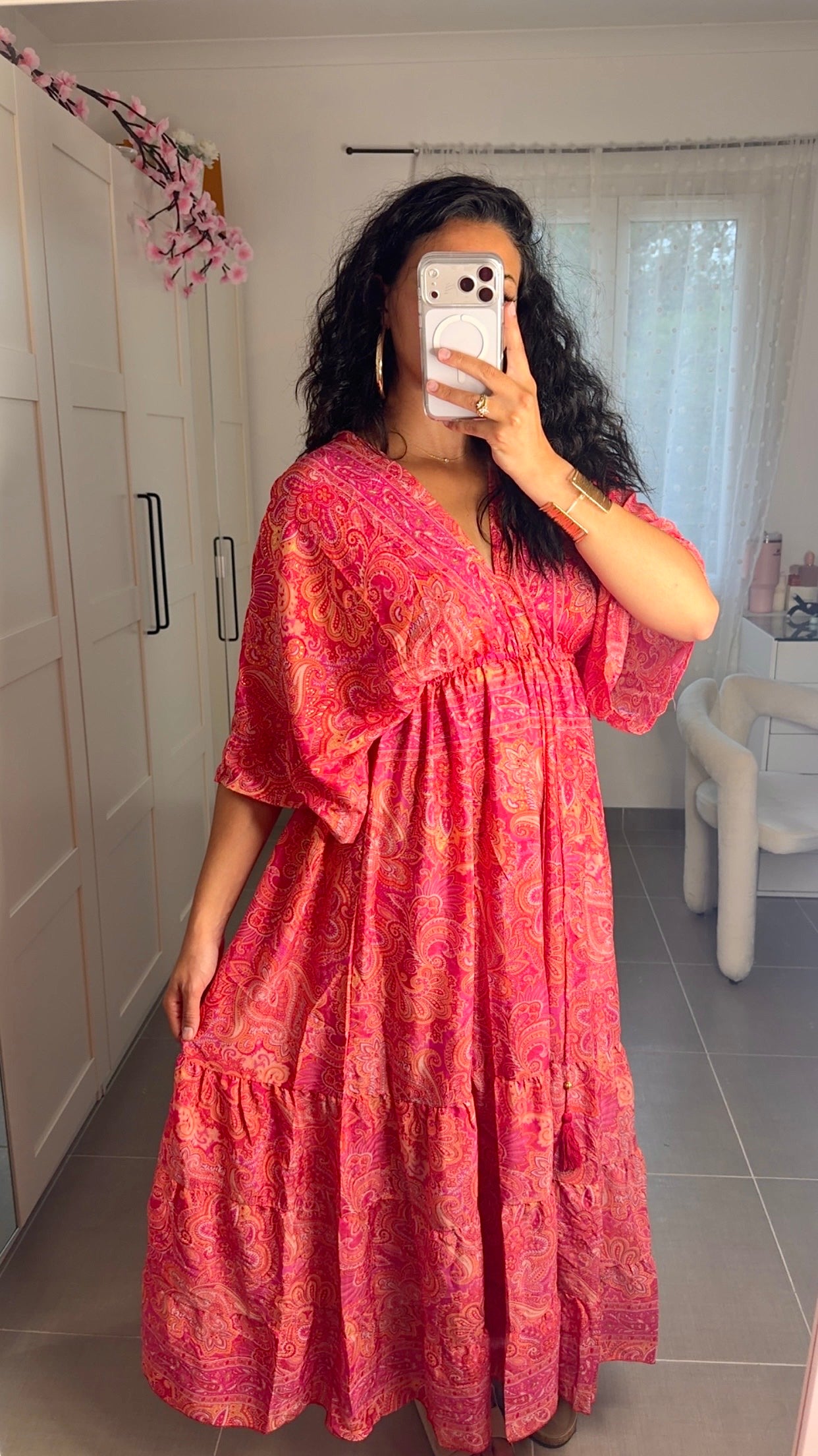 Robe azura rose bonbon