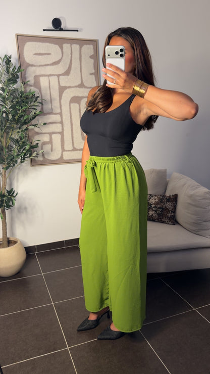Pantalon Mira blanc