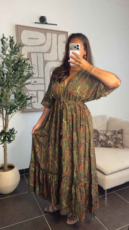 Robe azura kaki