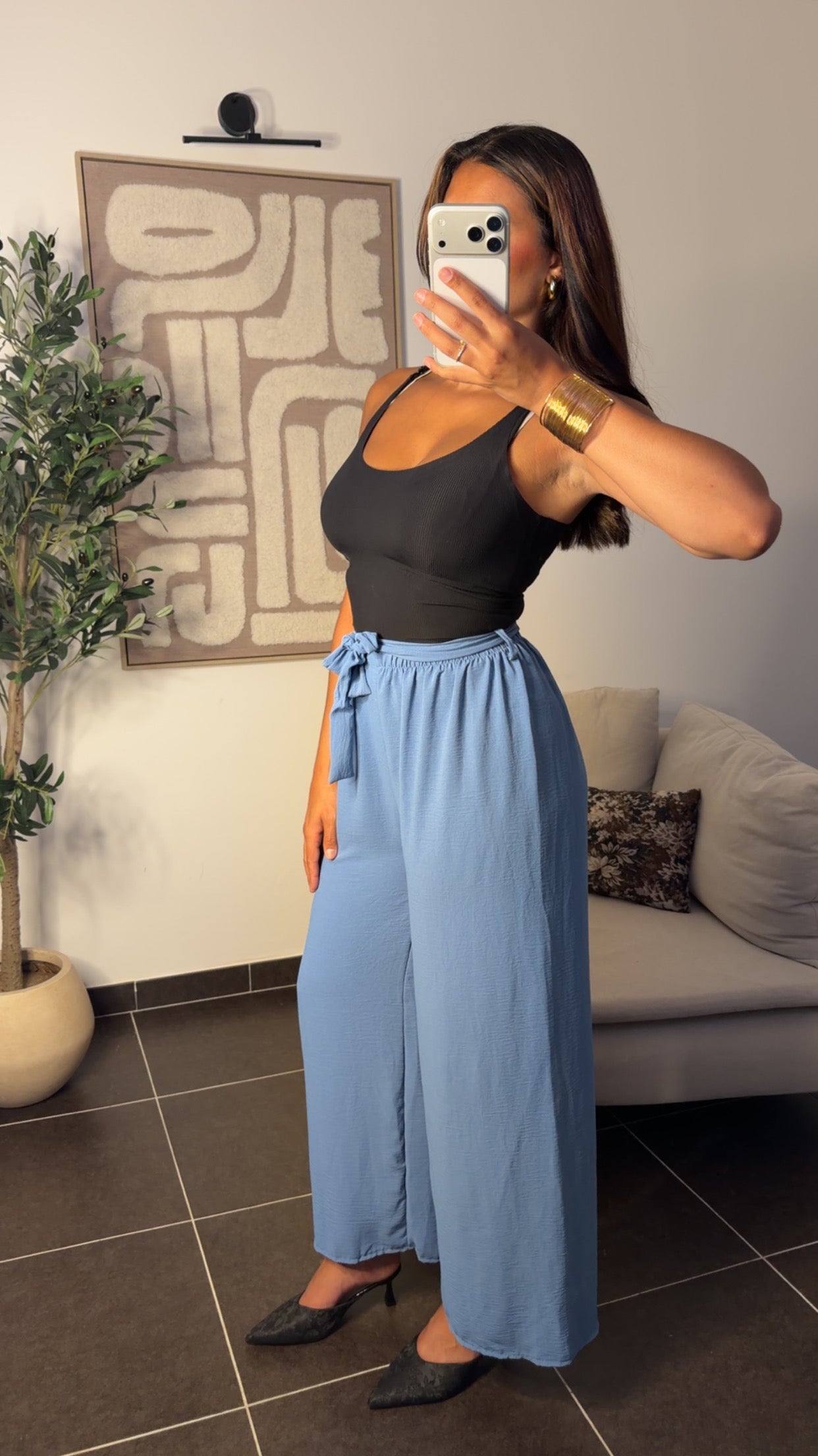 Pantalon Mira blanc