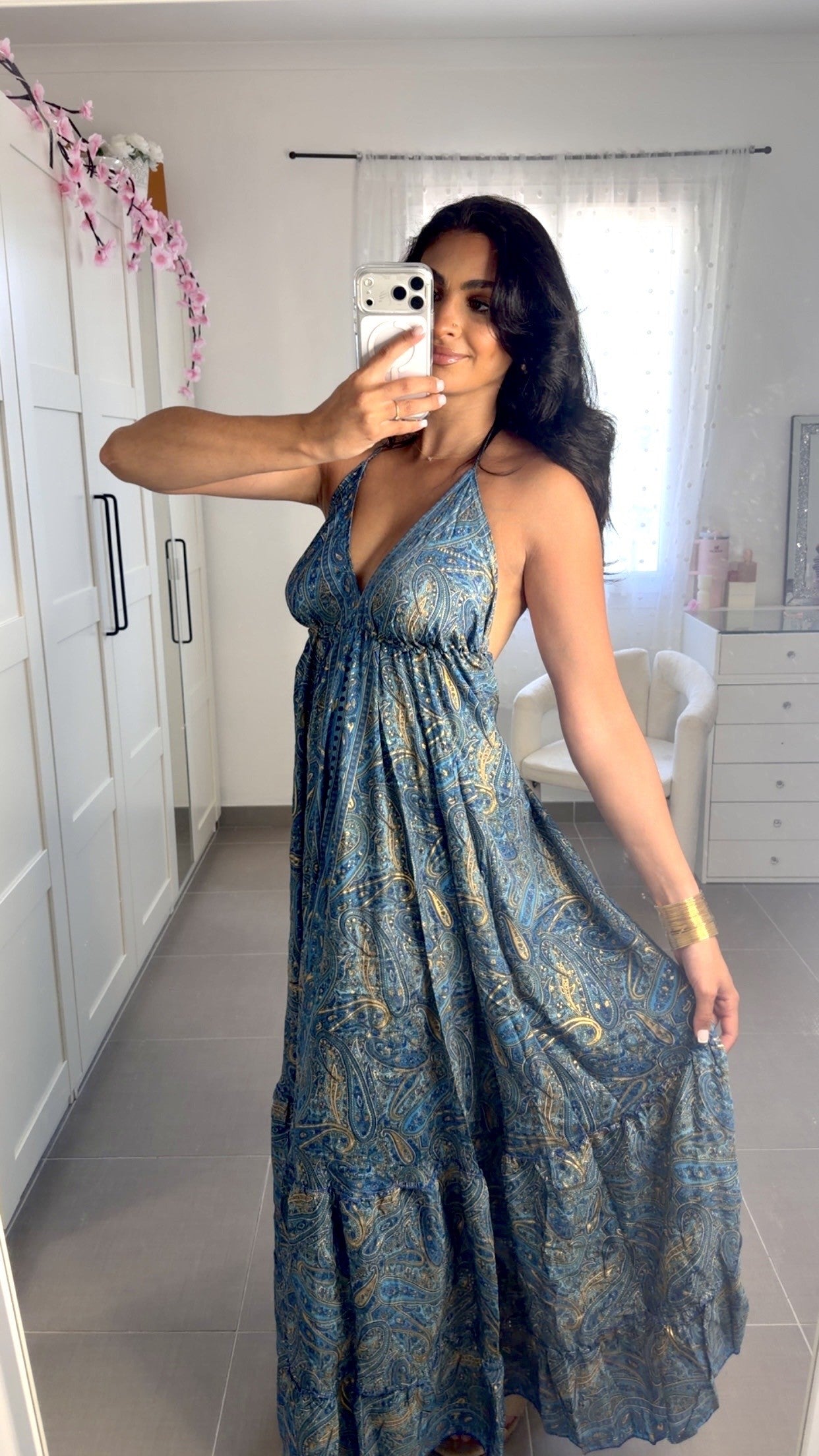 Robe dos nu
